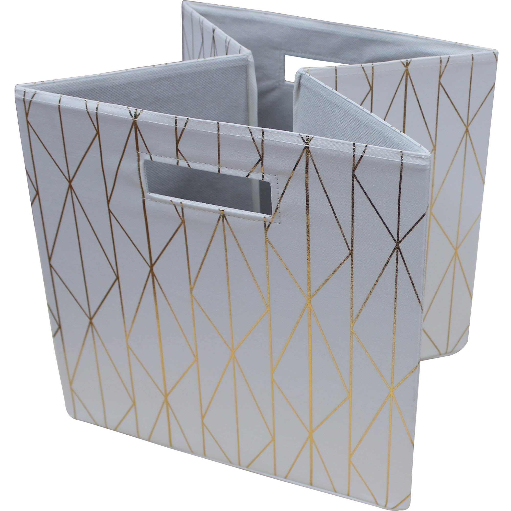 Better Homes &amp; Gardens Collapsible Fabric Cube Storage Bin, Vanilla