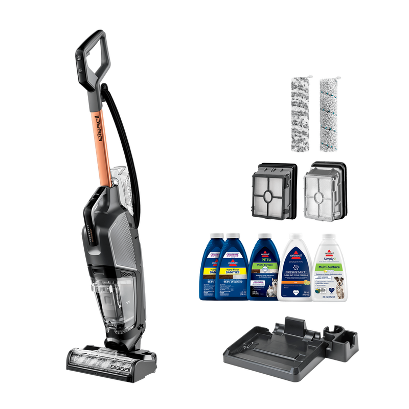 Crosswave Hydrosteam Plus Wet Dry Vac Exclusive Bundle