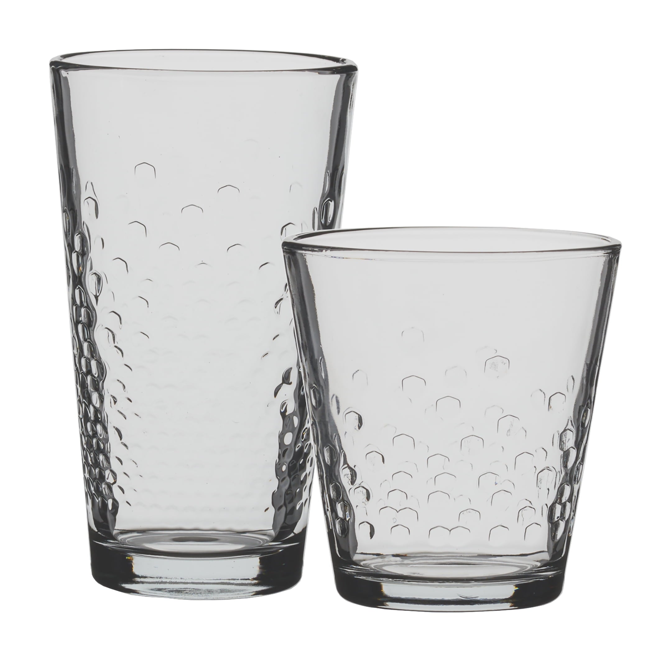 Honeycomb 12-Piece Drinking Glass Set
