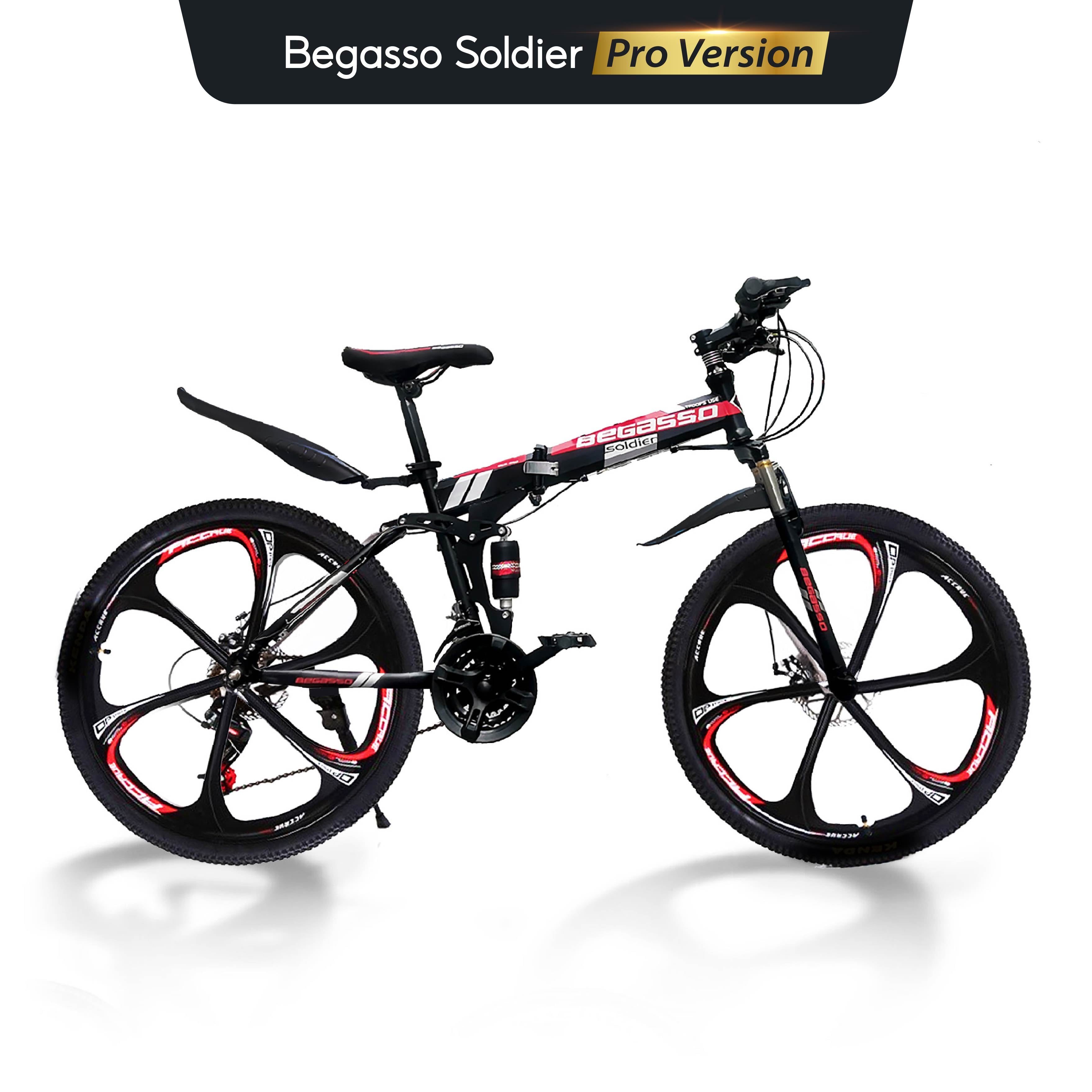BEGASSO BGS480 SOLDIER PRO VERSION - (6 BLADE MODEL)