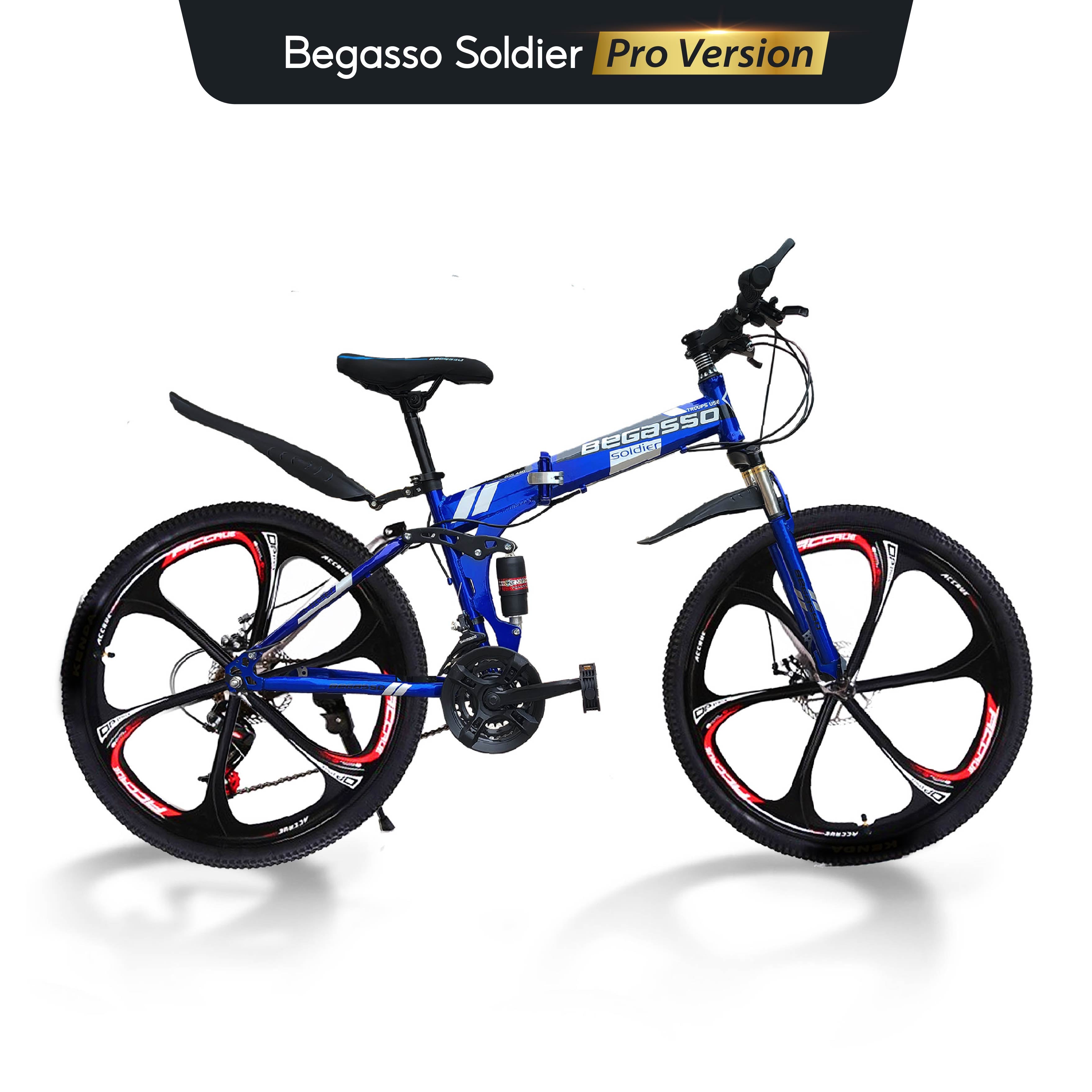 BEGASSO BGS480 SOLDIER PRO VERSION - (6 BLADE MODEL)