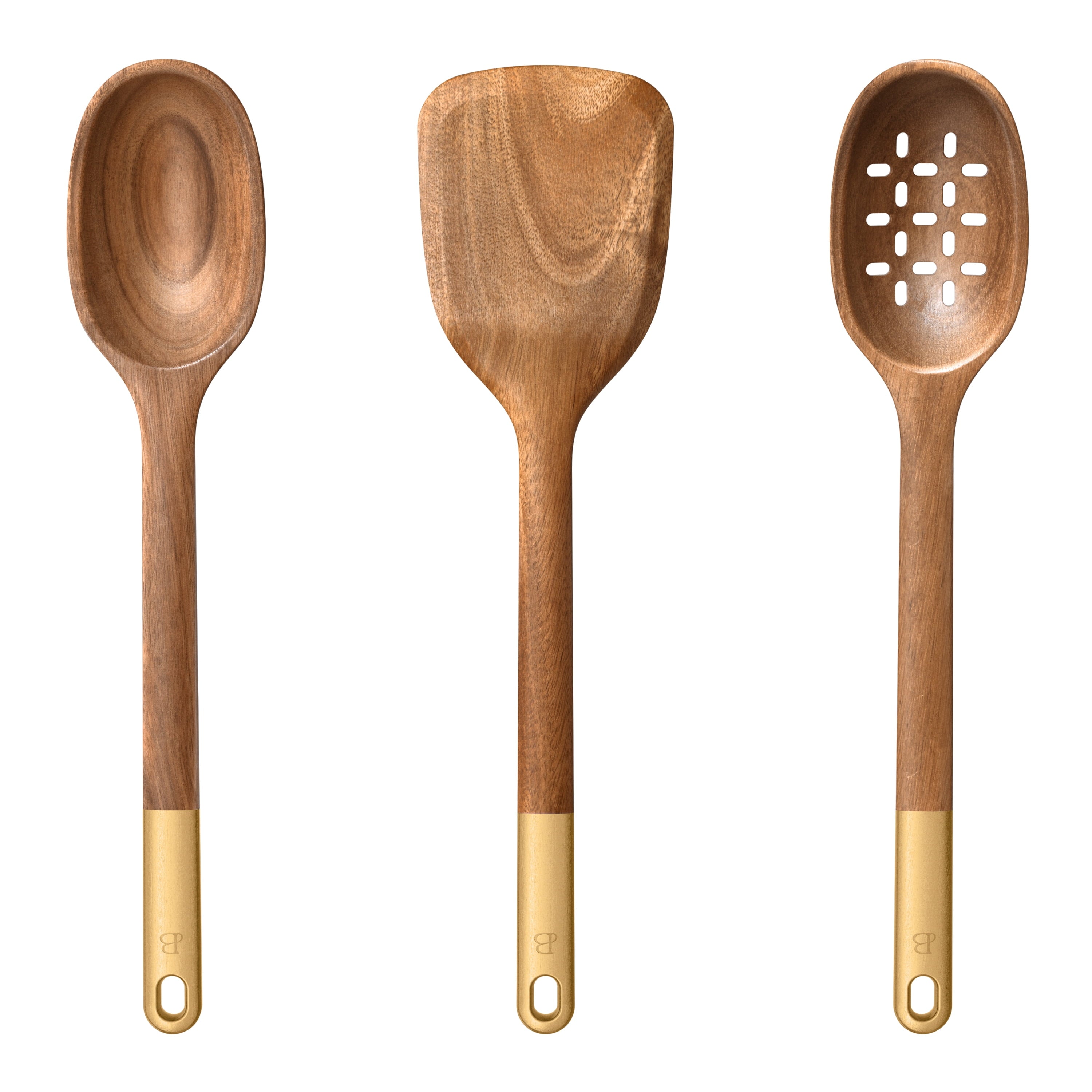 3-Piece Wood Kitchen Utensil Set by Drew Barrymore