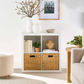 Better Homes &amp; Gardens 4 Cube Storage Organizer, White Texture