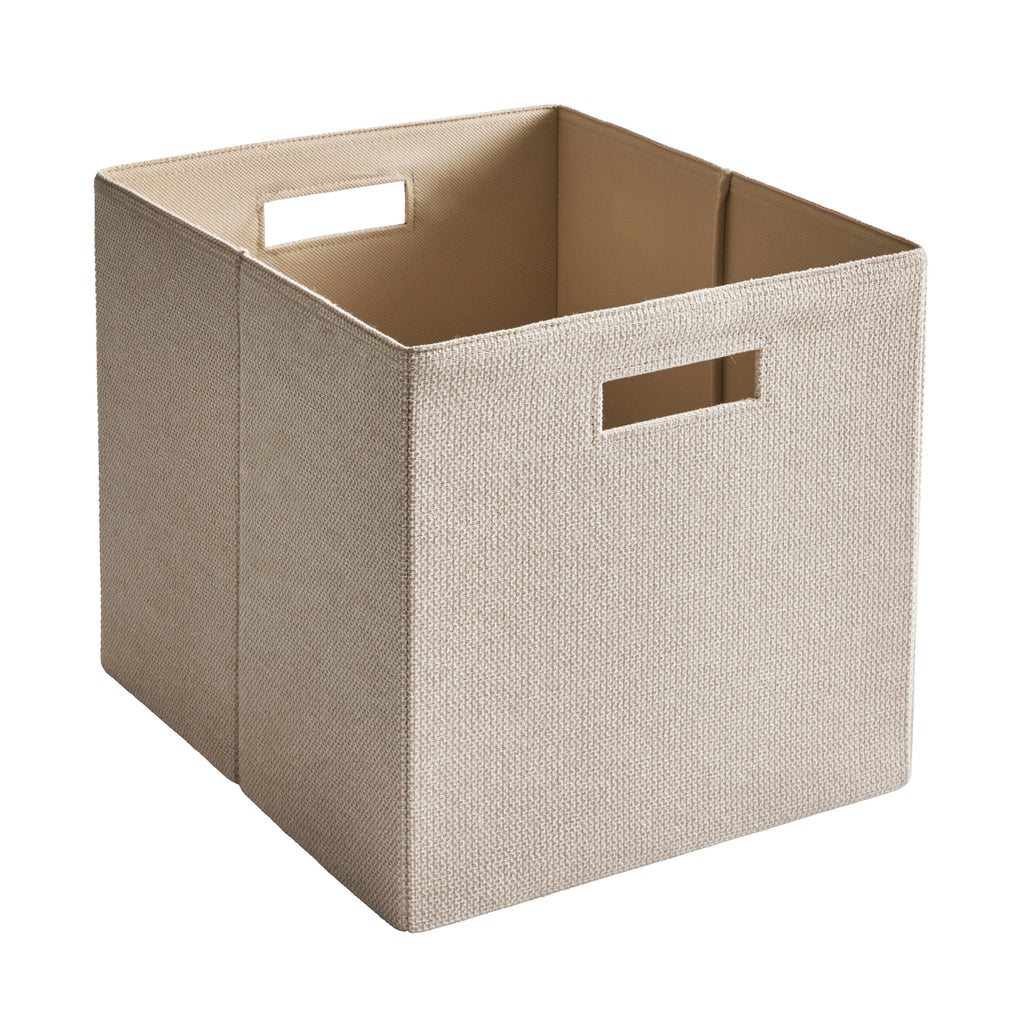 Better Homes &amp; Gardens Collapsible Fabric Cube Storage Bin, Vanilla