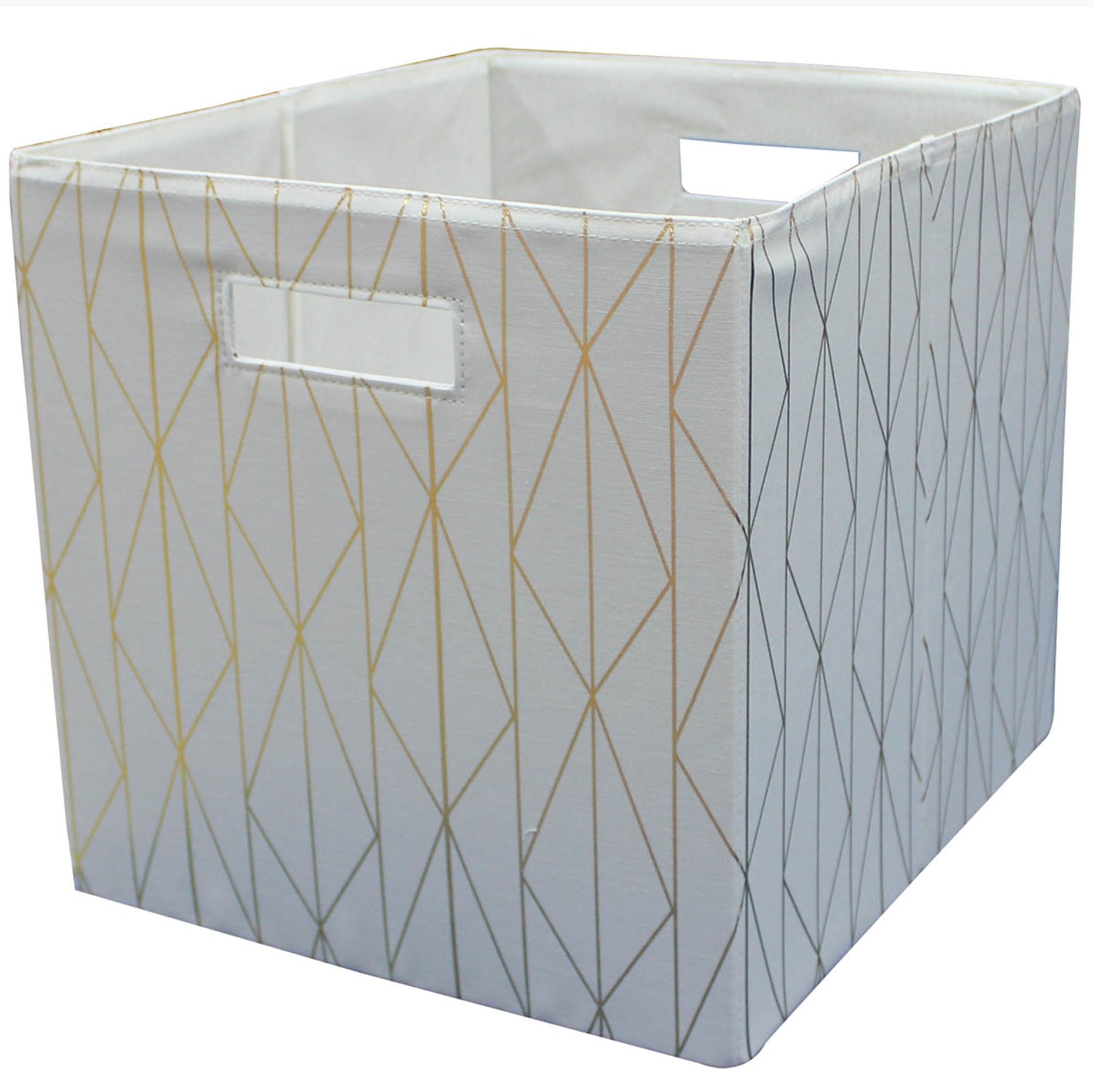 Better Homes &amp; Gardens Collapsible Fabric Cube Storage Bin, Vanilla