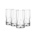Better Homes &amp; Gardens Lyra Glass Drinkware Set, 16.7 oz, 4-Piece