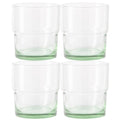 Better Homes &amp; Gardens Recycled Green Glassware, Glass, 4 Pack, 10 oz