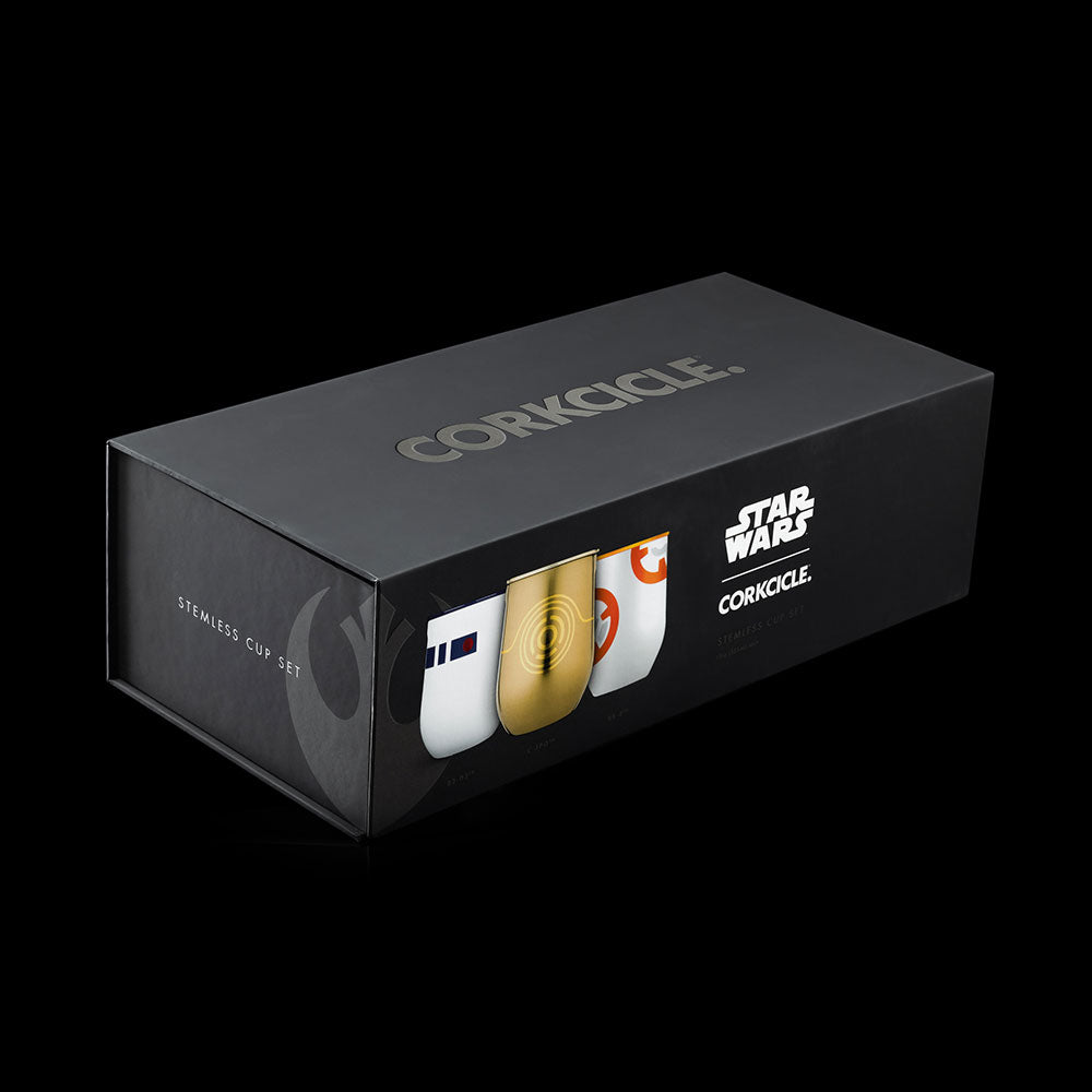 Corkcicle Star Wars™ Droids Stemless Set (3)