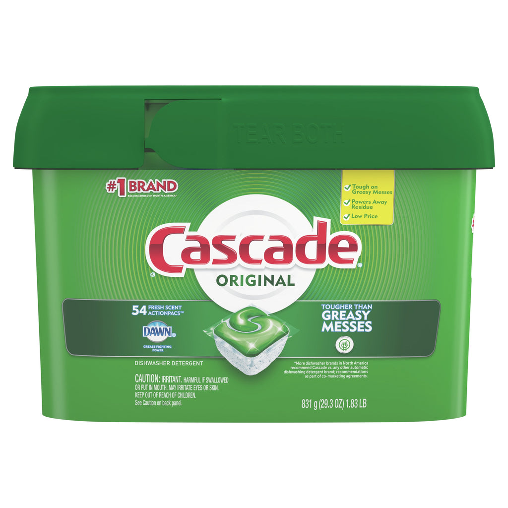 Dishwasher Detergent ActionPacs, Fresh Scent, 25 Count