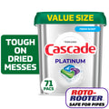 Platinum Dishwasher Pods, Dishwasher Detergent Soap Tabs, Fresh, 71 Count