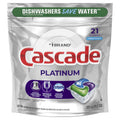 Platinum Dishwasher Pods, Action Pacs Dishwasher Detergent Tabs, Fresh, 21 Count