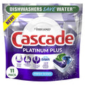 Platinum Plus Dishwasher Pods, Action Pacs Dishwasher Detergent Tabs, Fresh, 11 Count