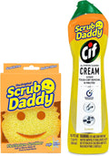 Nonscratch Plastic Dishwashing Scrubbers, Lemon Multi Surface Cleaning