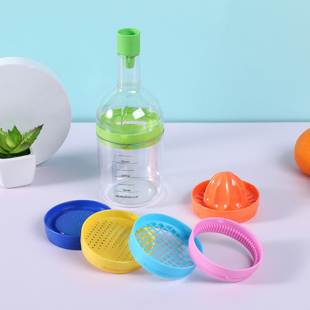 Clearance 8 In 1 Kitchen Tool Set All In 1 Multipurpose Kitchen Gadget Kitchen Tool Bottle for Home &amp; Kitchen White