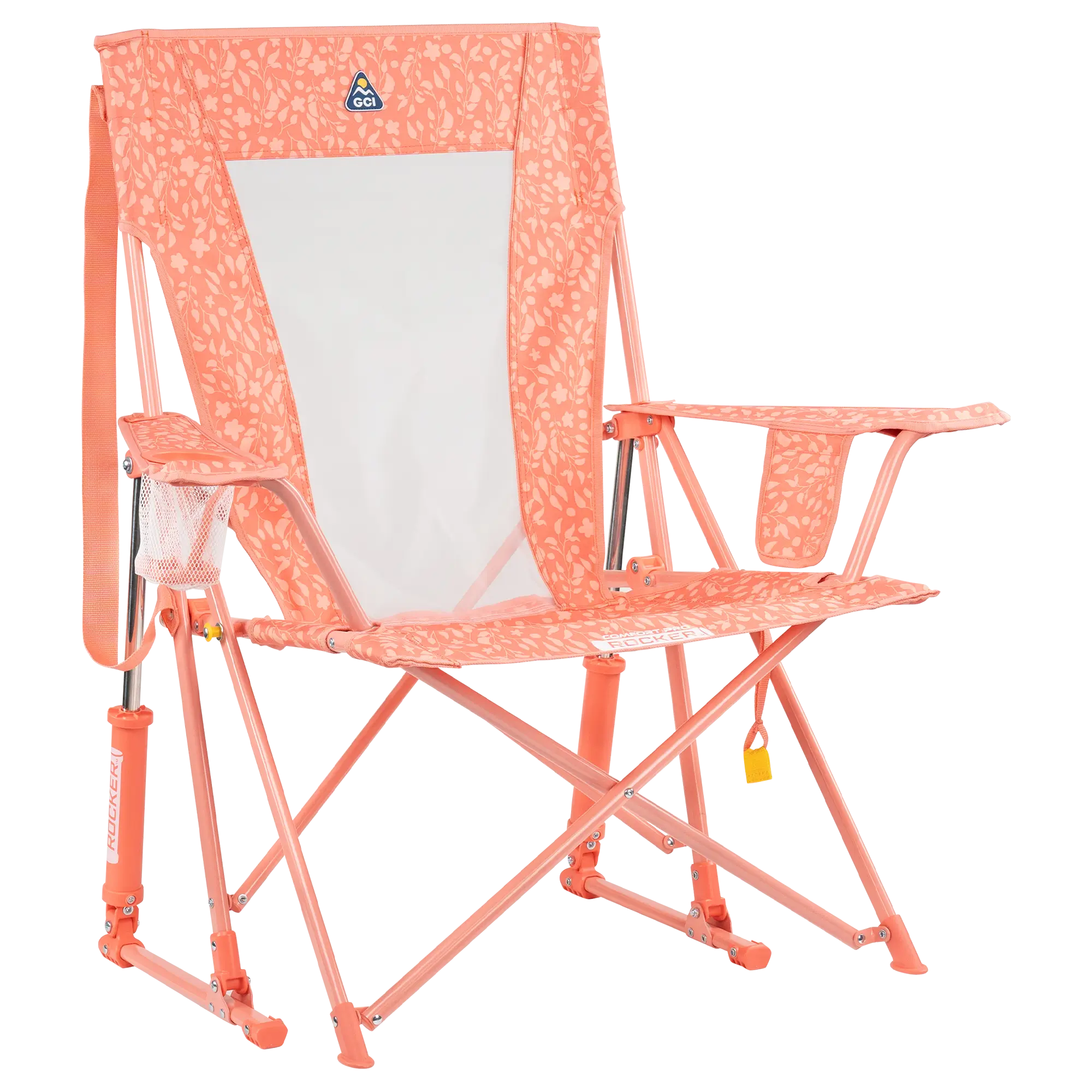 Front right angle of the coral garden comfort pro rocker.