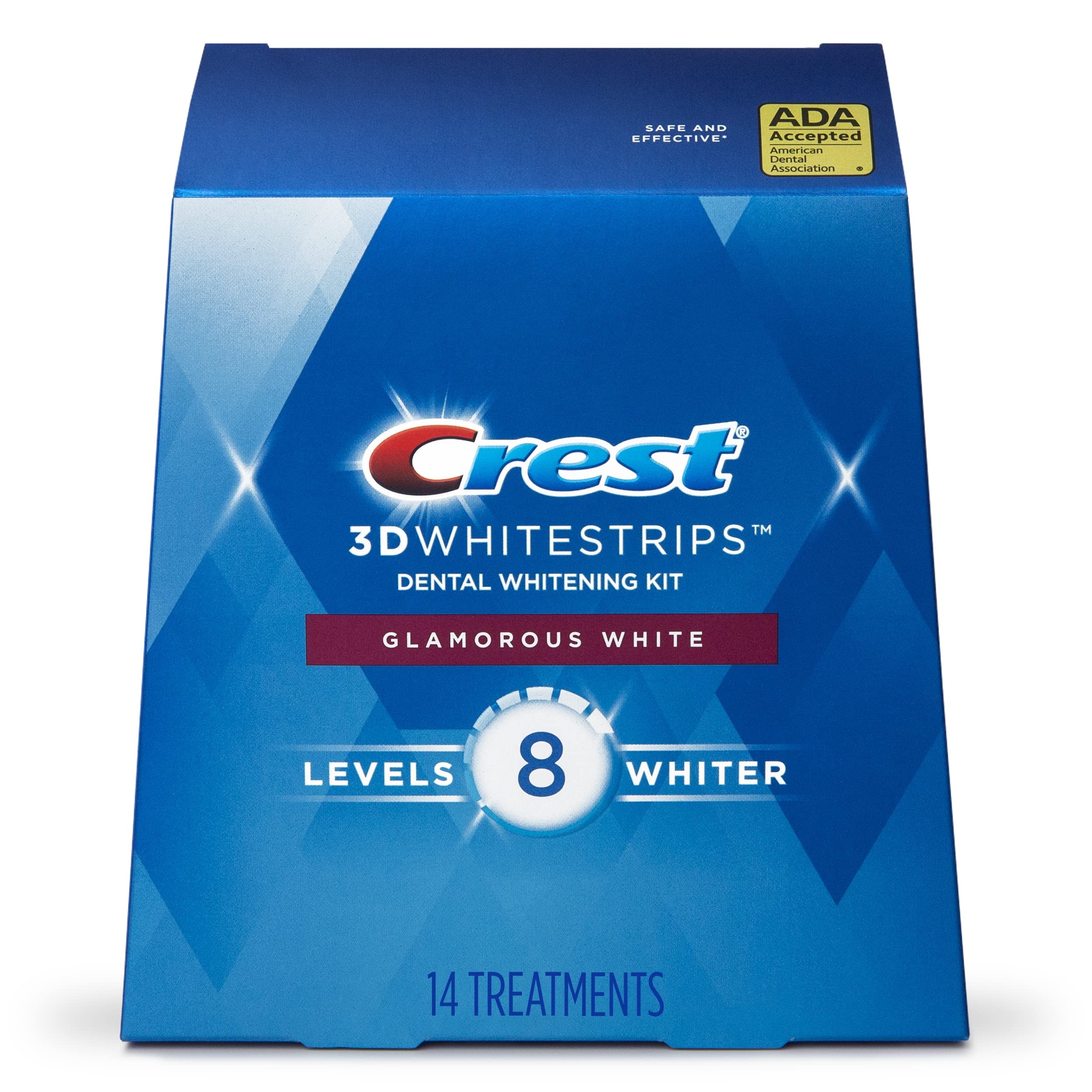 Crest 3D Whitestrips Glamorous White 28 Strips - 14 Treatments