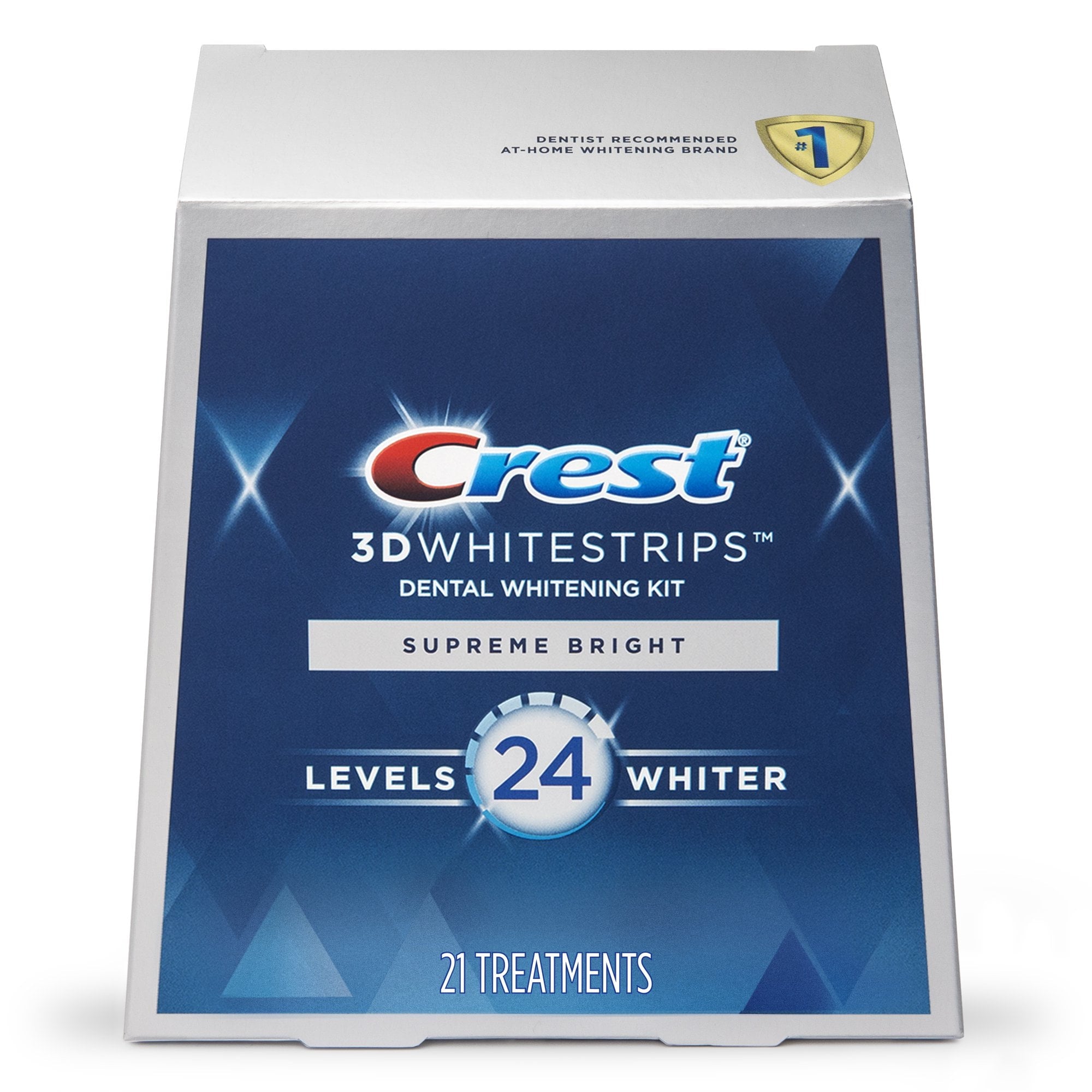 Crest 3D Whitestrips Supreme Bright Teeth Whitening Strips, 42 Ct *EN