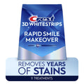 Crest 3DWhitestrips Rapid Smile Makeover at-Home Kit, 10 Levels Whiter, 11 Treatments