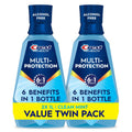 Crest Mouthwash, Pro‑Health Multi‑Protection Fluoride Mouthwash, Alcohol‑Free Oral Rinse, Fresh Mint, 1L Bottles, 2 Pack
