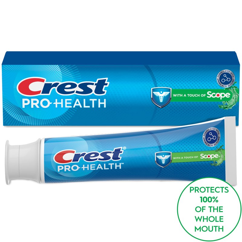Crest Toothpaste, Pro-Health Toothpaste Plus Scope, 4.3 oz