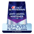 Crest 3DWhitestrips Anti-Aging Whitener At-Home Teeth Whitening Kit, 24 Treatments