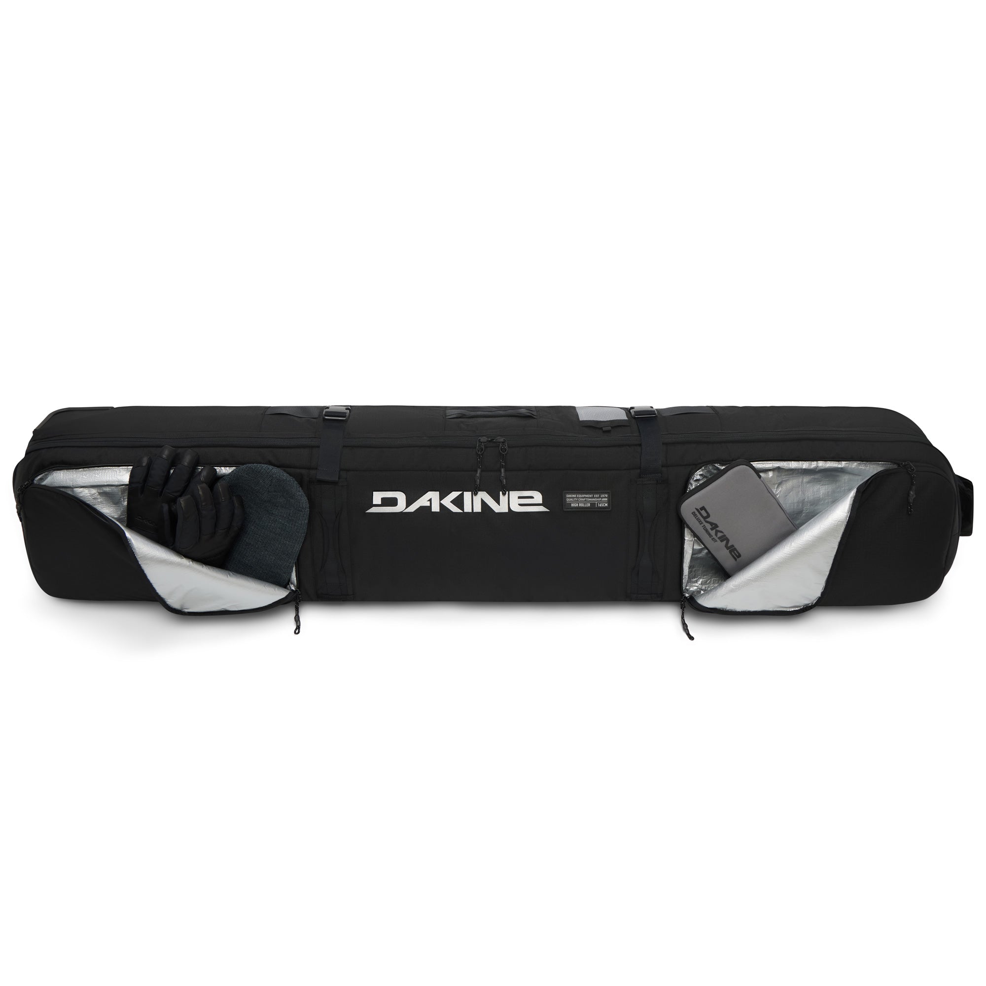 Dakine Fall Line Ski Roller Bag - Black