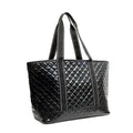 Quilted Woven Tote Large