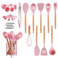 32 PCS Silicone Cooking Utensils Set, 446°F for Nonstick Cookware