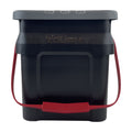 5 Gallon Heavy Duty Plastic Material Bucket Tote, Black, Adult
