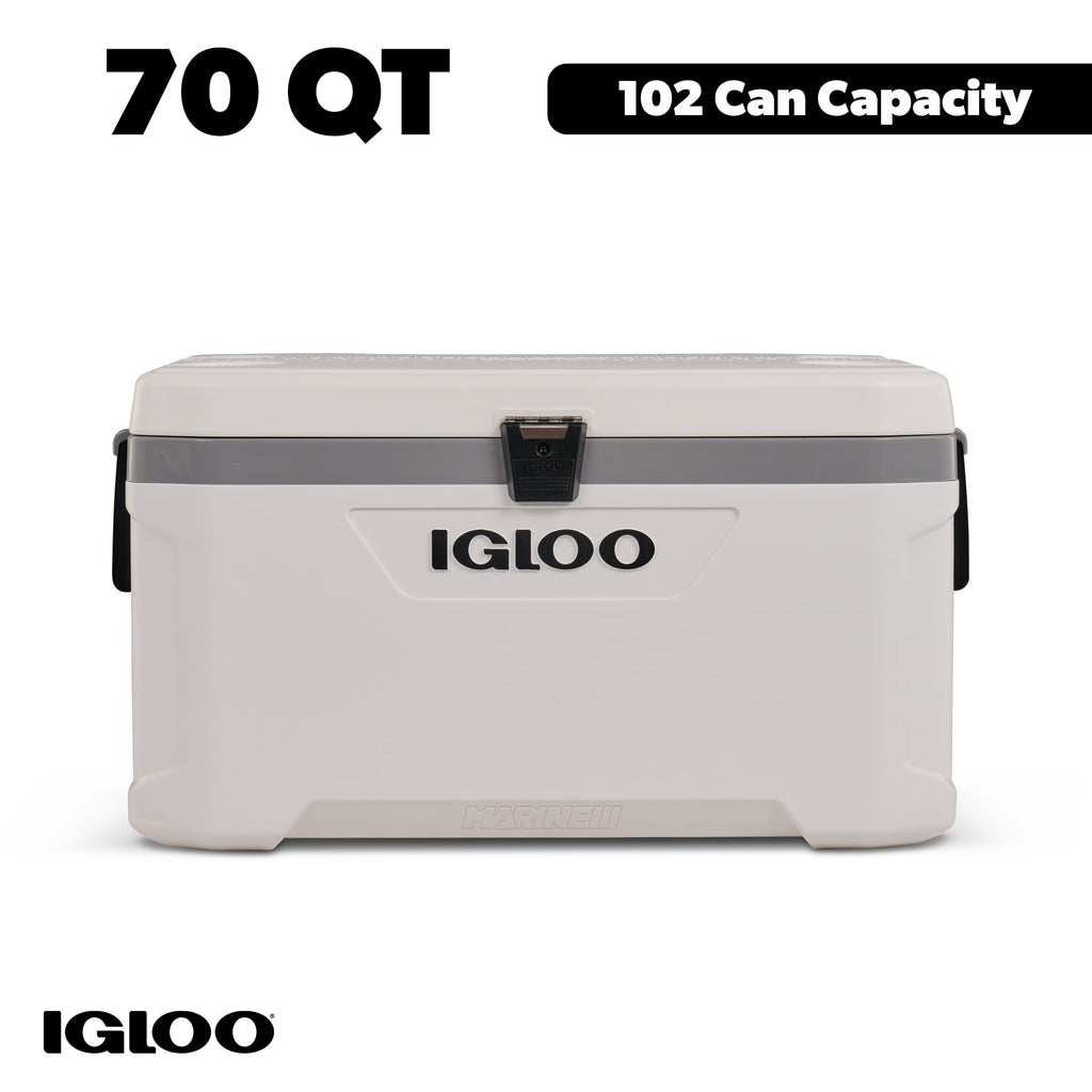 70 Qt Latitude Marine Ultra, White and Moonscape