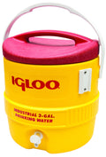 Industrial Red/Yellow 3 gal Water Cooler