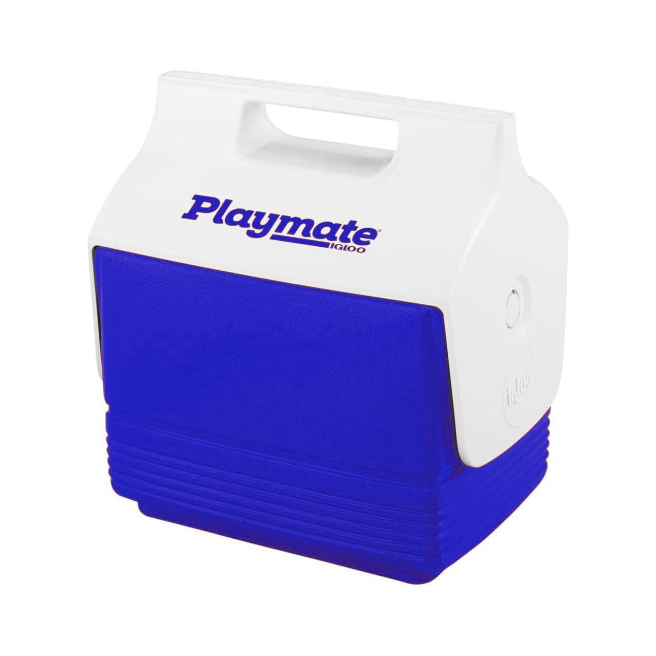 Playmate Mini Cooler - 6.6 L Capacity - Blue/White