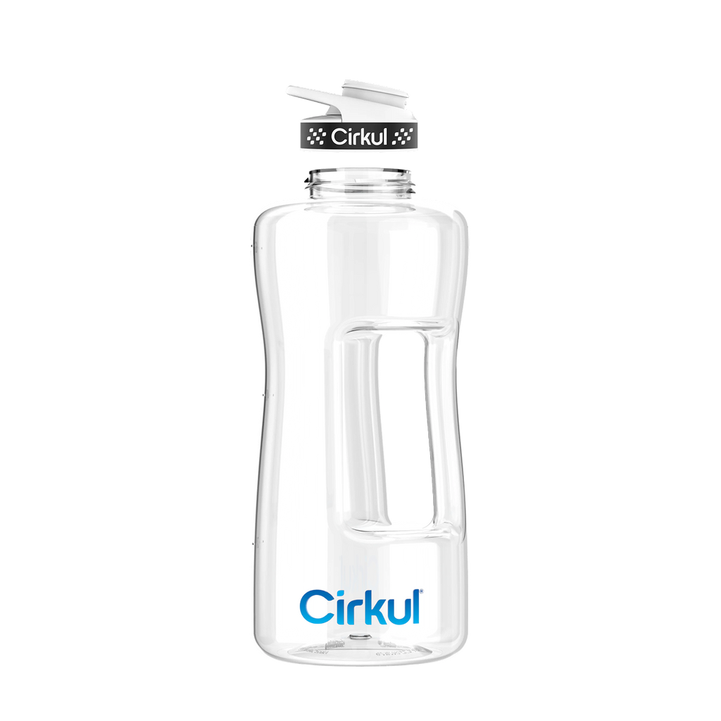 62oz. Plastic Bottle & Comfort Grip Lid
