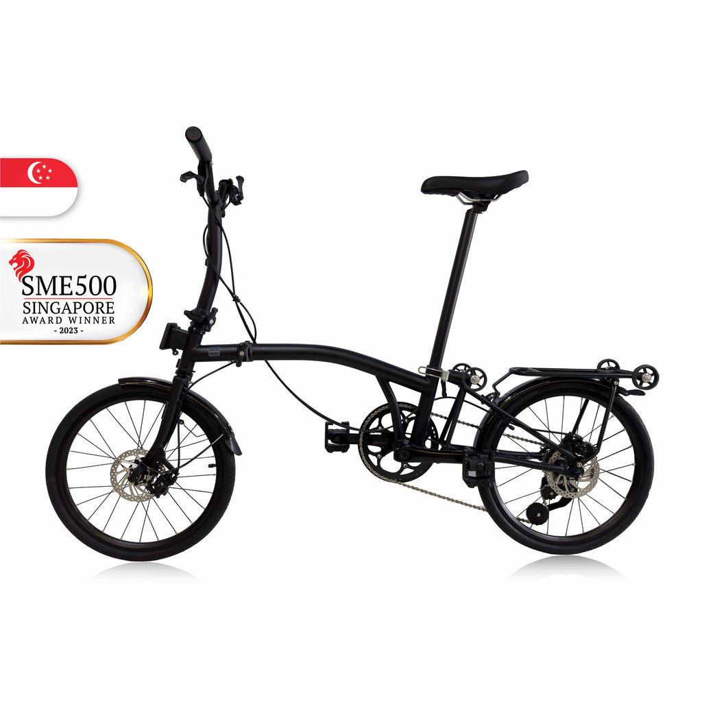 BEGASSO BGS920 20" (9-SPEED DISC BRAKE TRIFOLD)