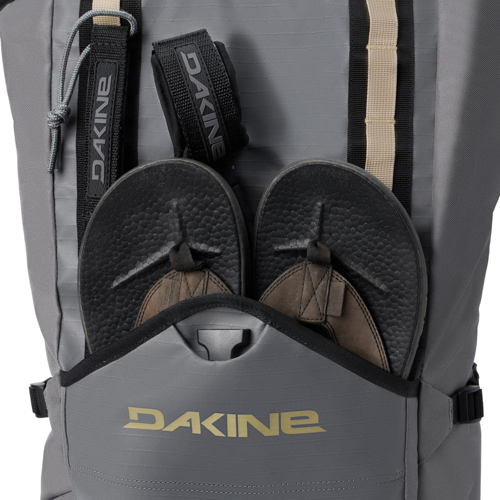 Dakine Mission Surf DLX Wet/Dry Rolltop Backpack 35L - Stone/Castlerock