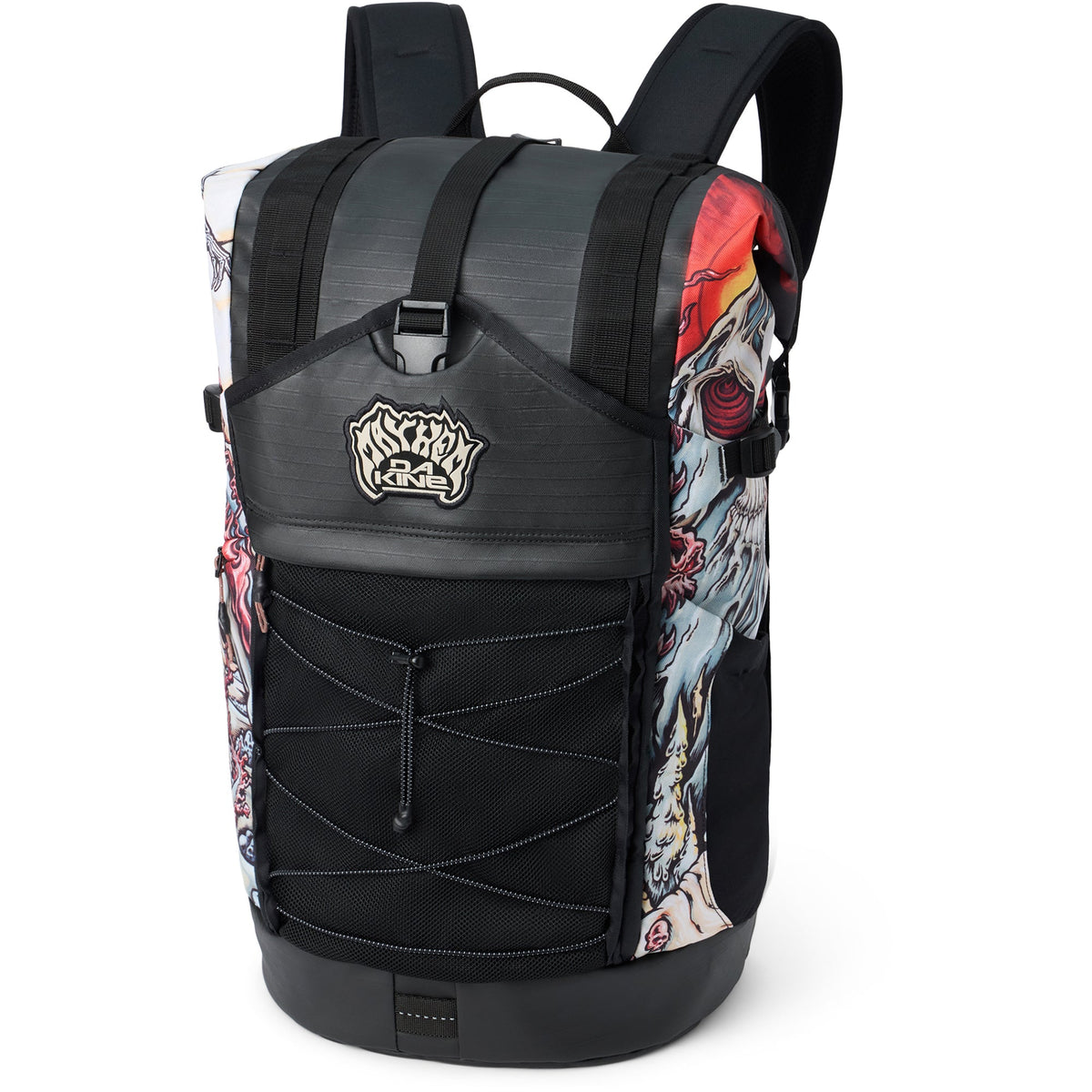 Dakine Mission Surf DLX Wet/Dry Rolltop Backpack 35L - Mayhem Marron