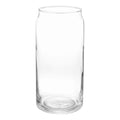 Glass 20oz Clear Drinkware Glass Can Shaped