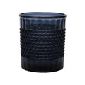 14 oz Short Diamond Textured Blue Acrylic Tumbler