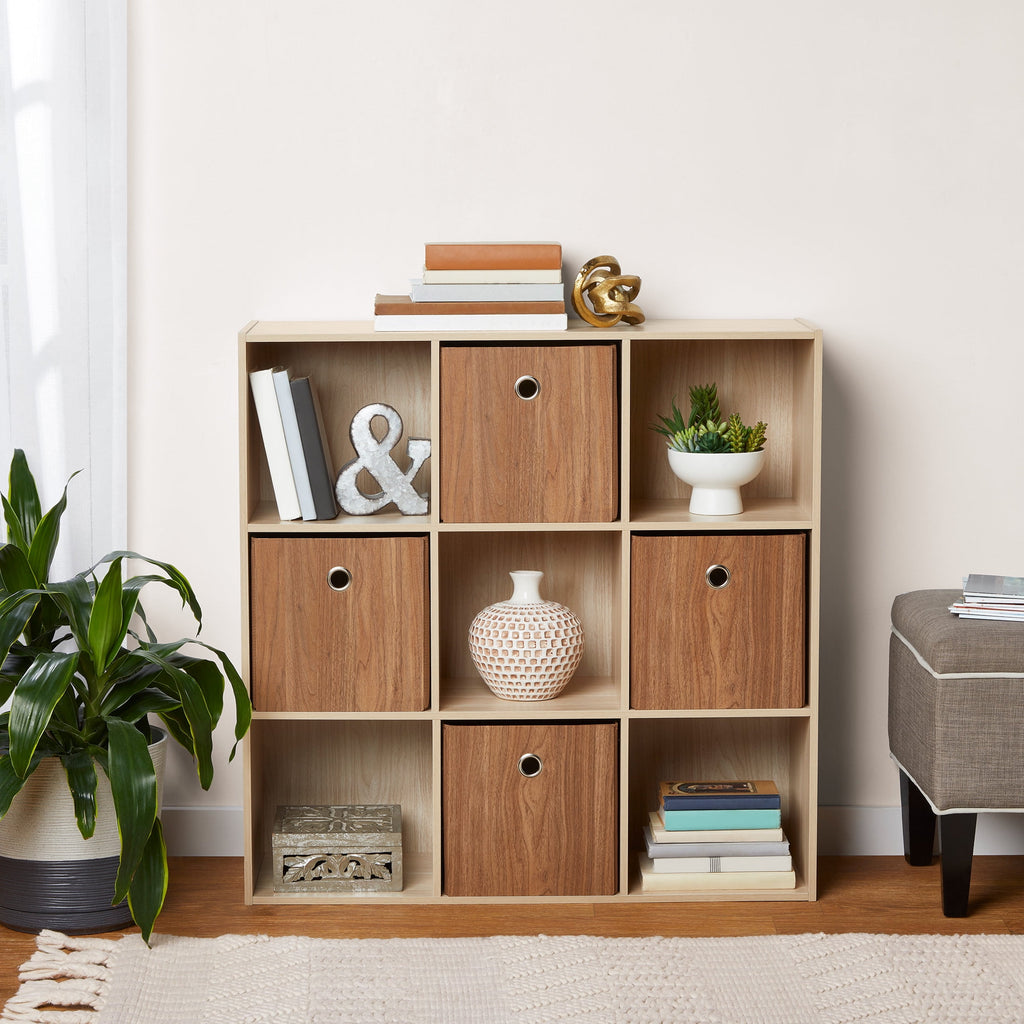 9 Cube Storage Organizer, White