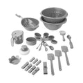 28-Piece Complete Kitchen Gadget Bundle, Gray