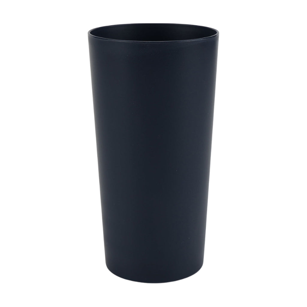 - Dark Blue Round Plastic Tumbler, 26-Ounce