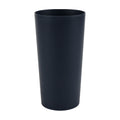 - Dark Blue Round Plastic Tumbler, 26-Ounce