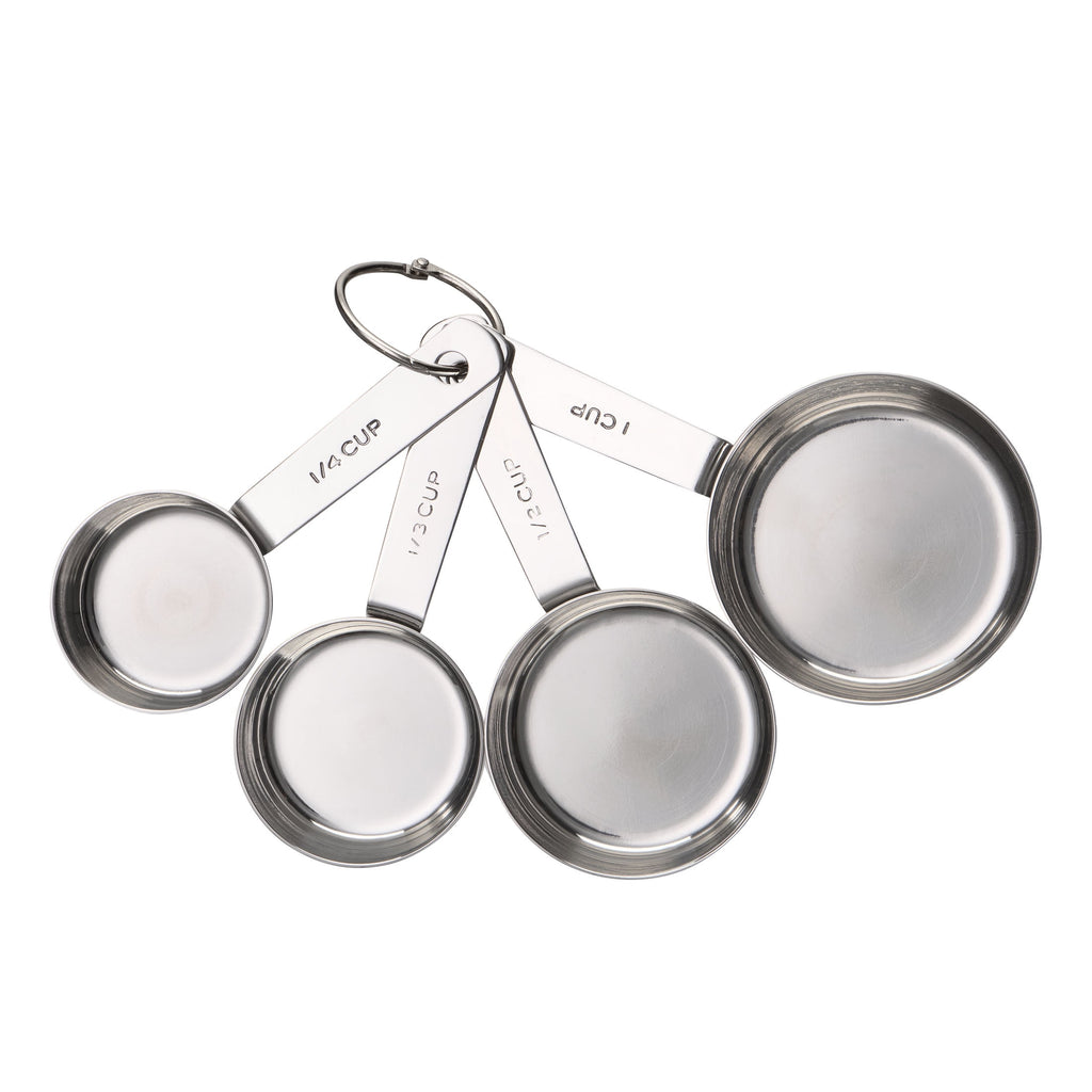 Kitchen Stainless Steel 4-Piece Nesting Measuring Cups