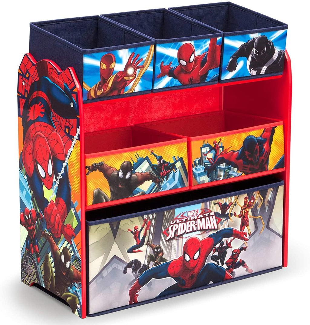 Design and Store 6 Bin Toy Storage Organizer by