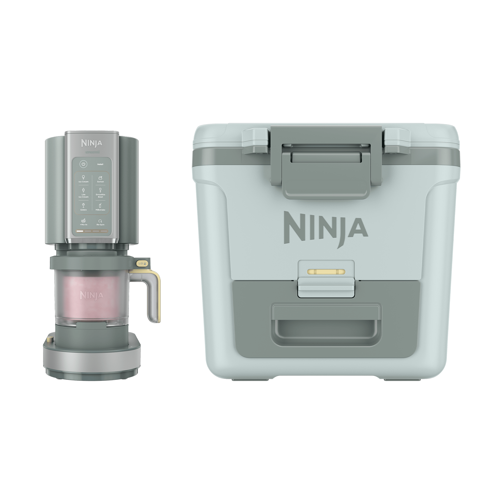 Ninja CREAMi Ice-Cream Maker and FrostVault Cooler Bundle
