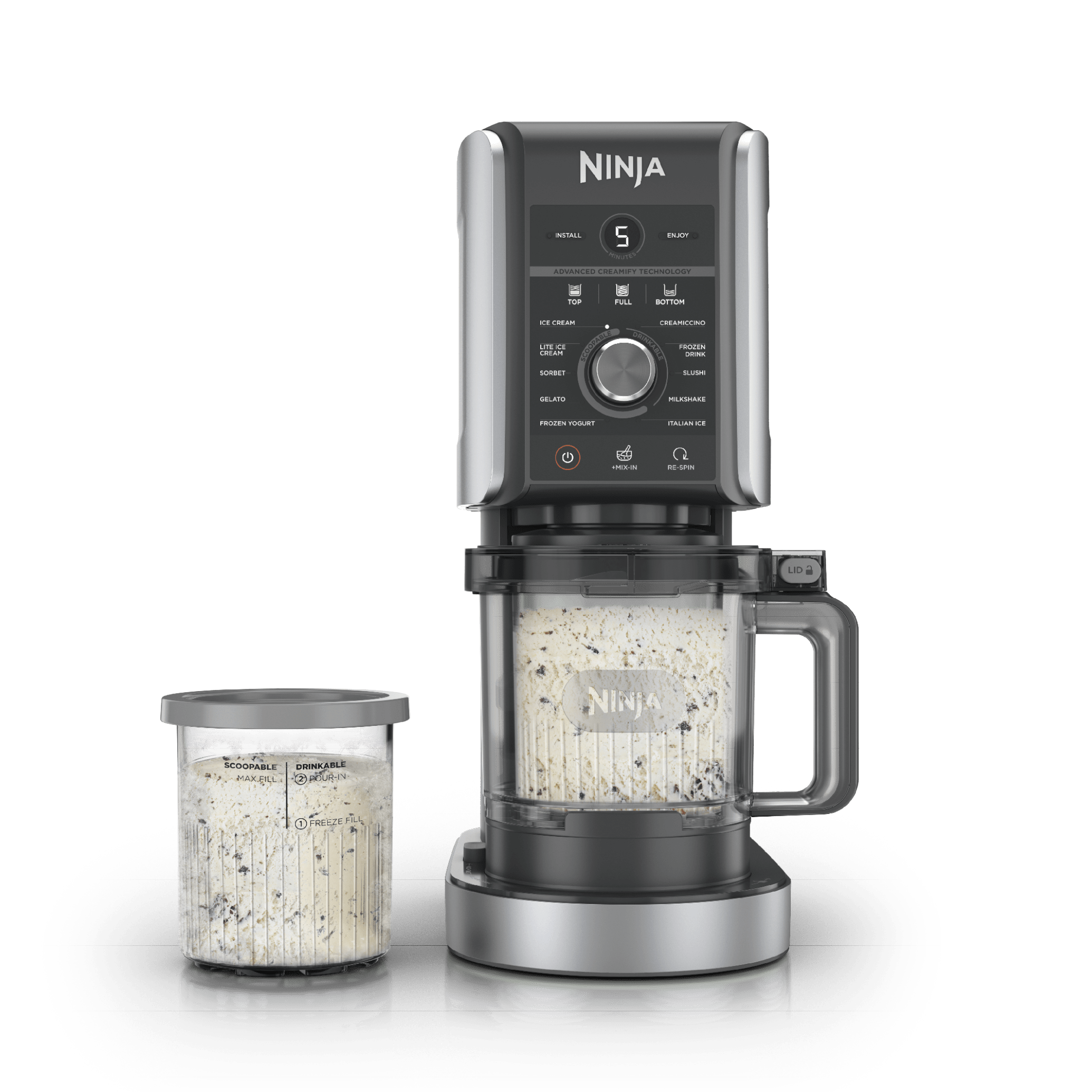 Ninja CREAMi Deluxe 11-in-1 Ice Cream Maker