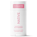 Aluminum Free Sensitive Whole-Body Deodorant Stick, Vanilla &amp; Raspberry Scent 2.4 oz