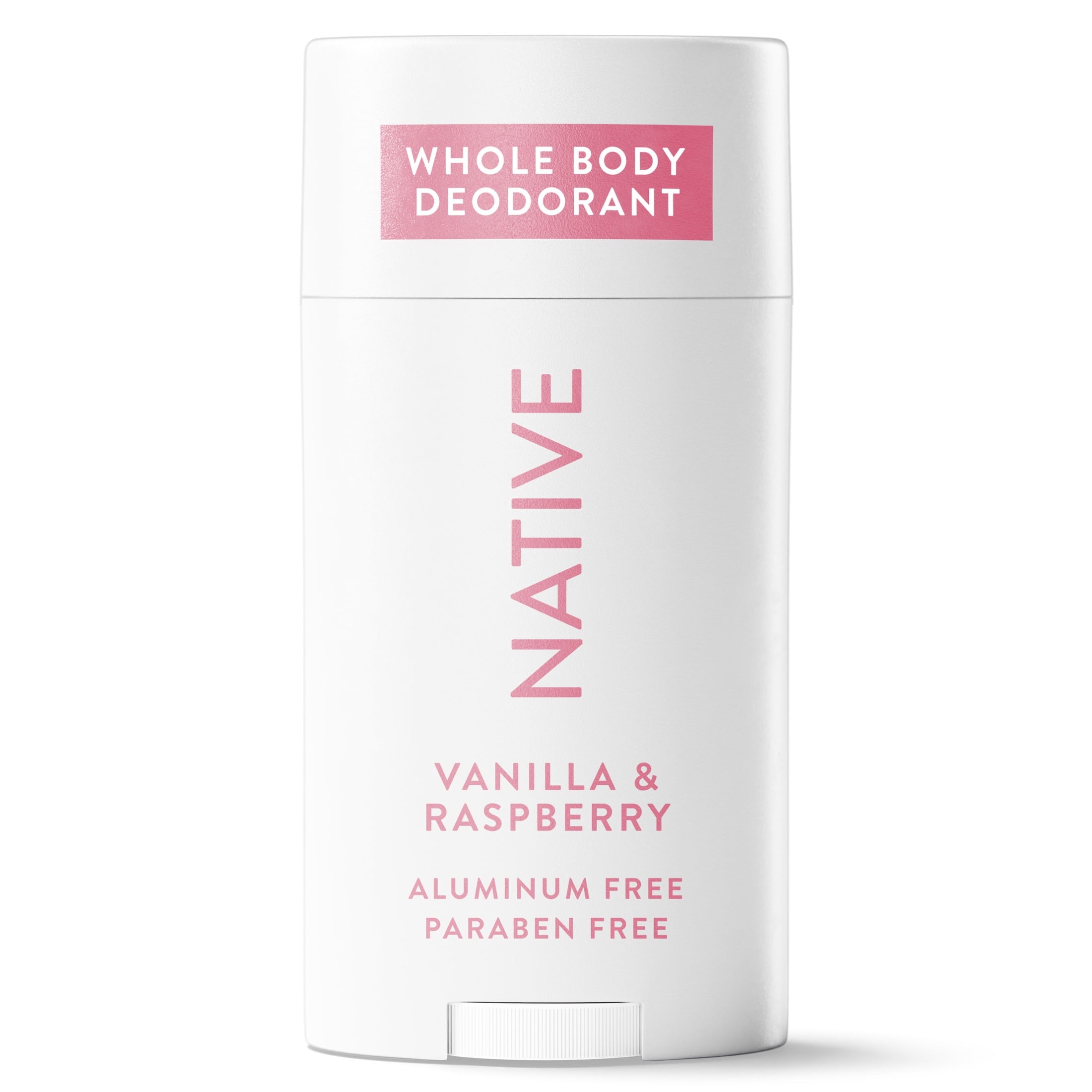 Aluminum Free Sensitive Whole-Body Deodorant Stick, Vanilla &amp; Raspberry Scent 2.4 oz