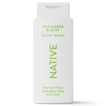 Body Wash, Cucumber &amp; Mint, Sulfate Free, Naturally Derived Ingredients, 24hr Freshness, for Women &amp; Men, 18 fl oz