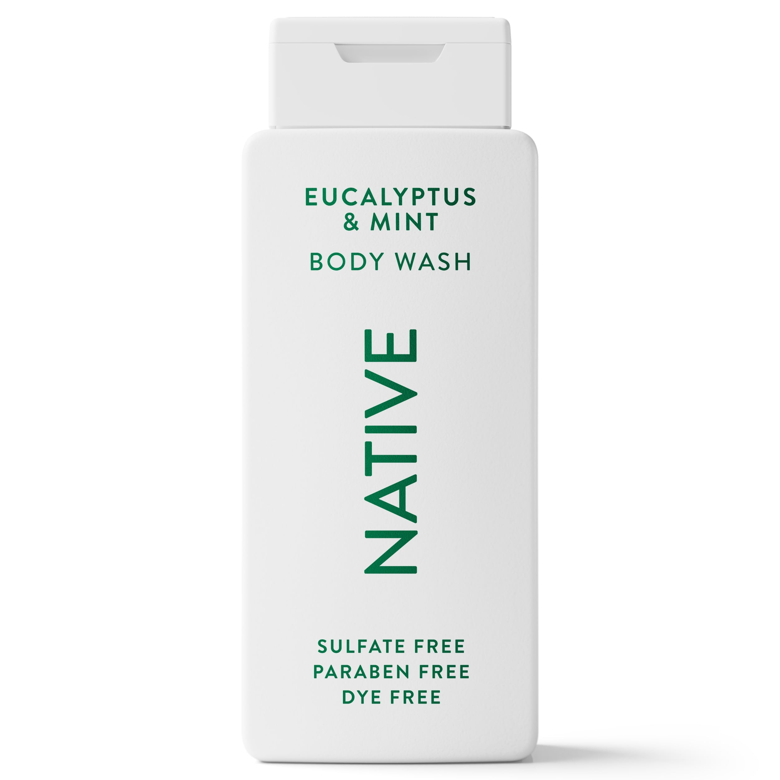 Body Wash, Eucalypts &amp; Mint, Sulfate Free, Naturally Derived Ingredients, 24hr Freshness, for Women &amp; Men, 18fl oz